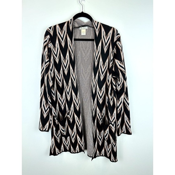 NWOT Cotton Emporium Western Print Cardigan size MED - Picture 1 of 6